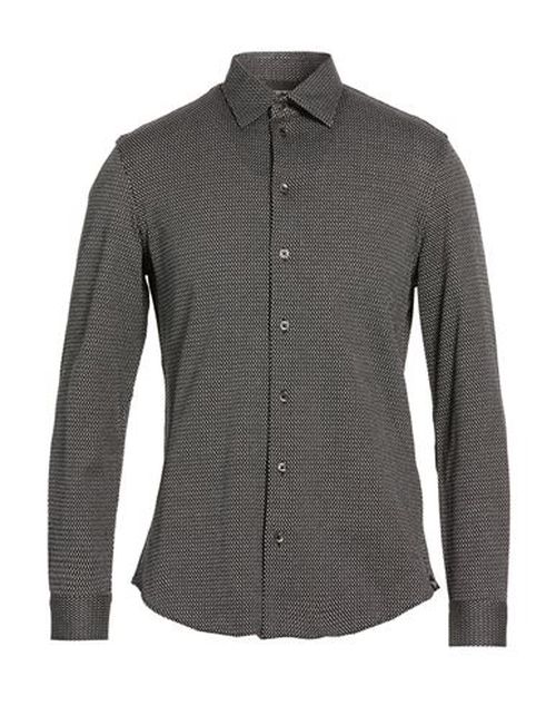Man Shirt Black Size XXXL Cotton