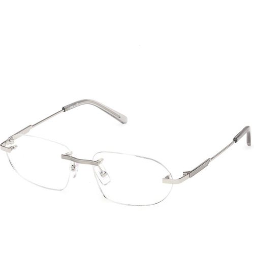 GCDS Unisex GCDS GD5057 16 Optical frames Metal Palladium Round Norma