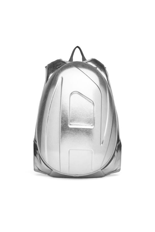 1DR-Pod Backpack - Rigid metallic backpack - Backpacks - Man - Silver