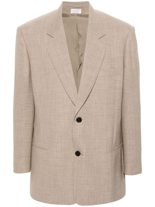 Abram single-breasted blazer - Neutrals