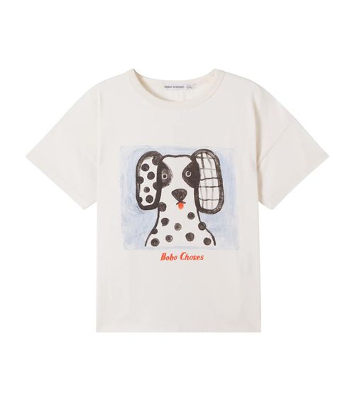 Printed cotton jersey T-shirt