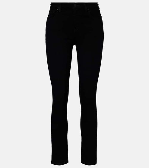 Mari mid-rise straight jeans