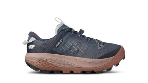Karhu Women's Ikoni Trail Running Shoe, Mirage Gray/Deep Lagoon, 8.5 Medium