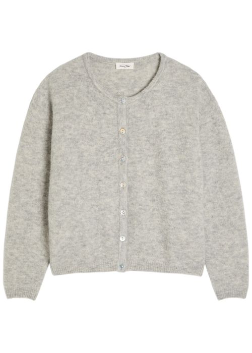 Vitow Brushed-knit Cardigan