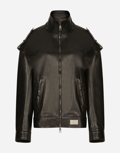 Oversize bullskin jacket