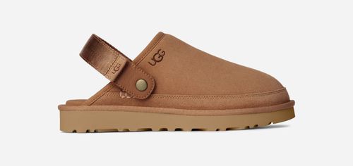 ® Men's Goldencoast Clog II Suede Shoes in Chestnut