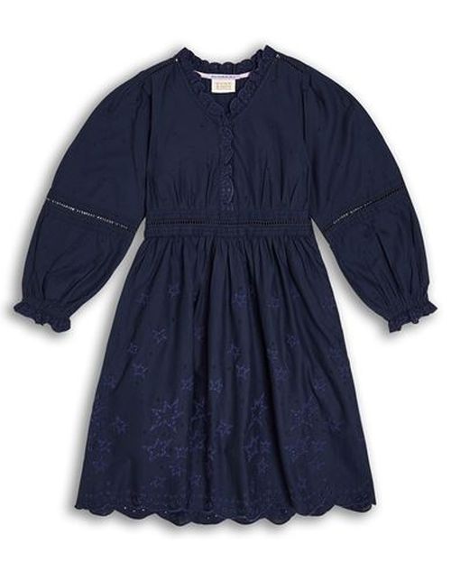 Kid Girl Kids' dress Midnight blue Size 14 Organic cotton