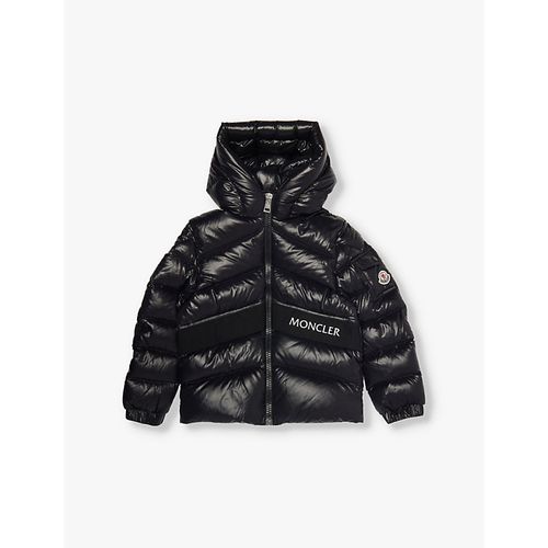 Boys Black Kids Groseiller Quilted Shell-down Jacket 