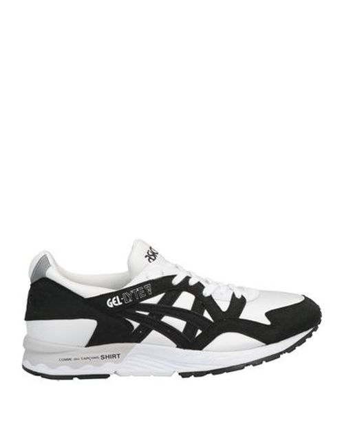 Comme Des Garçons Shirt X Asics Man Sneakers Black Size 7 Soft Leather, Textile fibers