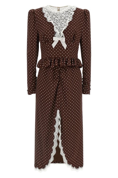 'Polka Dot Midi' Dress