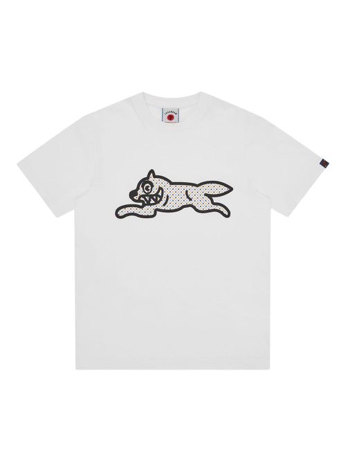 Iced Out Running Dog T-shirt - White