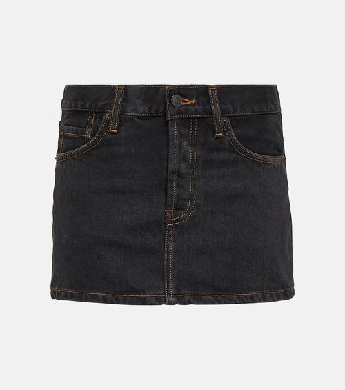 Denim miniskirt