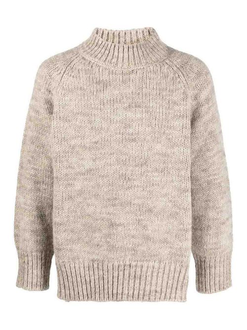 Chunky-knit jumper
