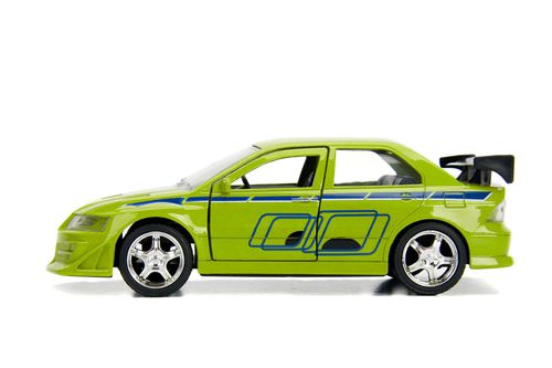 Brian's Mitsubishi Lancer Evolution VII Green "Fast & Furious" Movie 1/32 Diecast Model Car by 