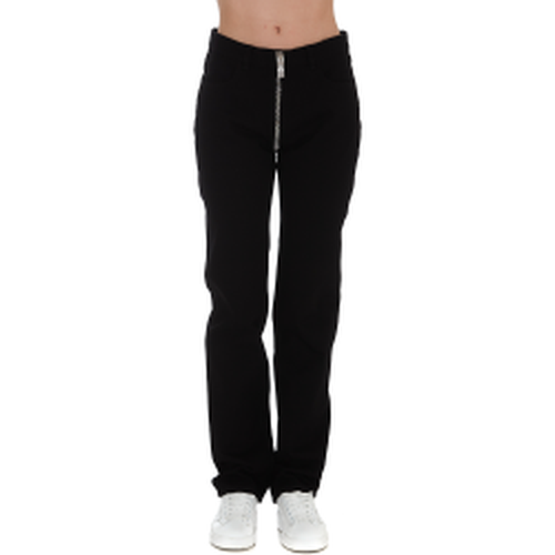 Slim cut zip-detail jeans - Black