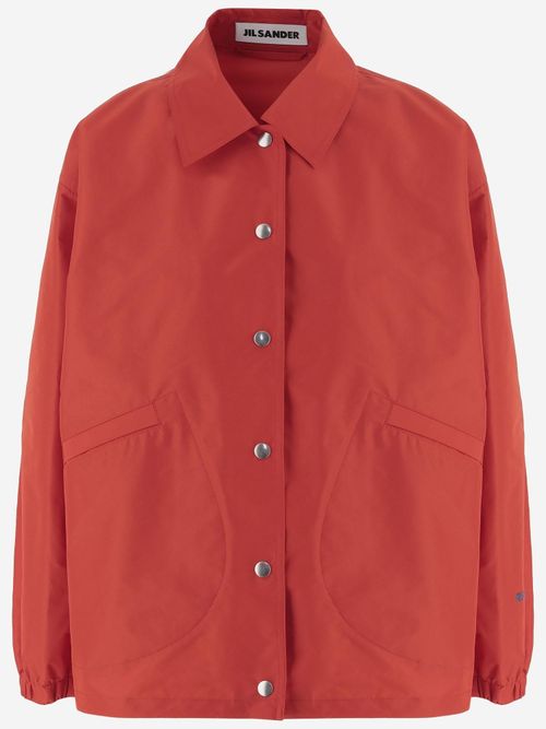 Lightweight Nylon Jacket — Red