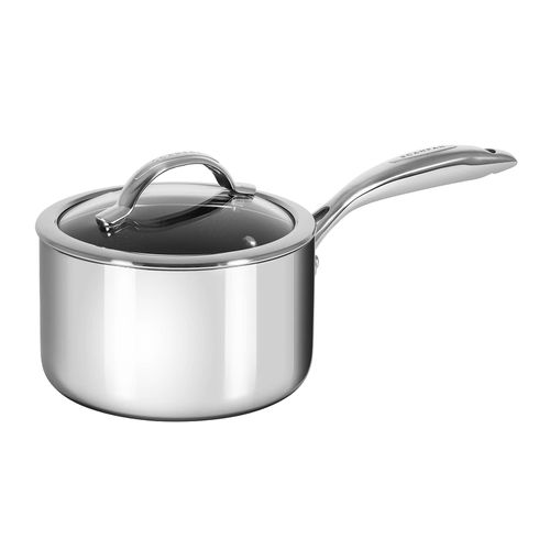 Haptiq Stainless Steel Nonstick 2 Qt. Covered Saucepan