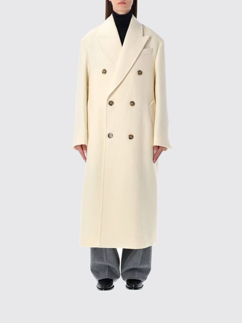 Coat Woman color Ivory