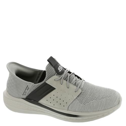Skechers USA Men's Men's Slade-Ocon 210811 Knitted Bungee Lace Slip-Ins