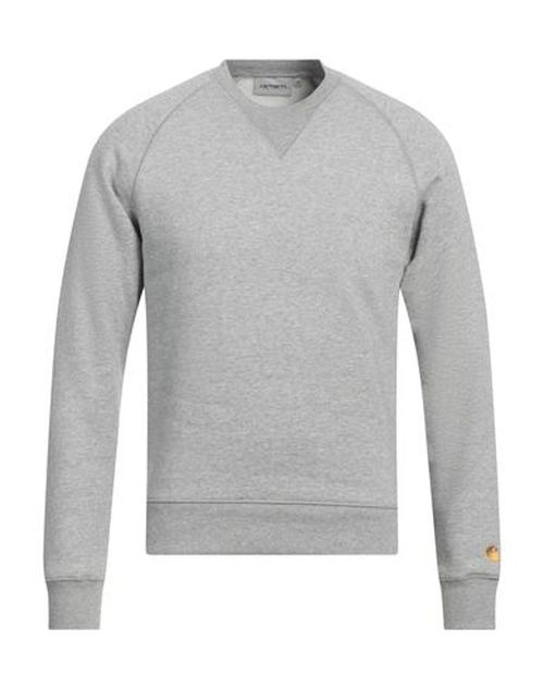 Carhartt Man Sweatshirt Grey Size L Cotton, Polyester