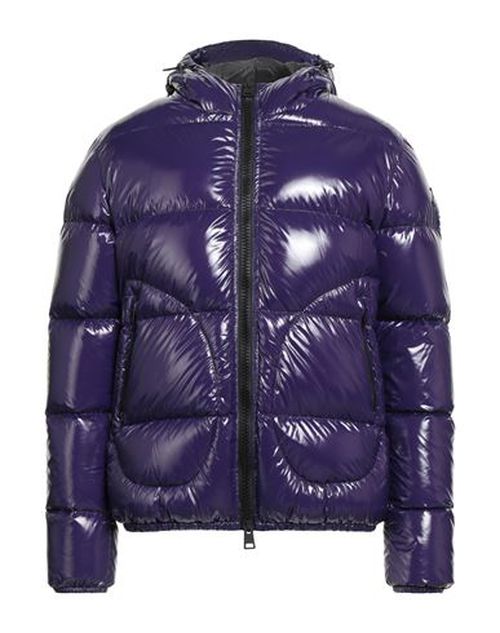 Man Puffer Purple Size 40 Polyamide, Polyurethane