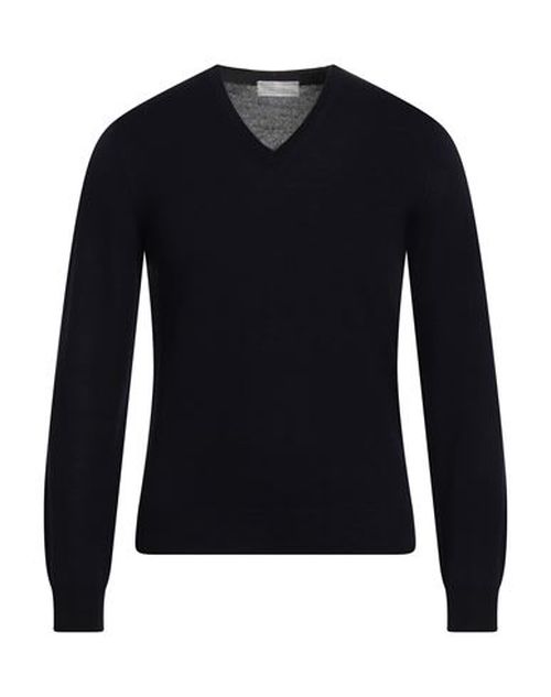Man Sweater Midnight blue Size 36 Virgin Wool