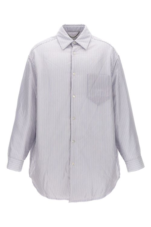 Striped Shirt Jacket
