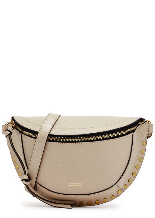 이자벨마랑 여성 Skano Leather Shoulder bag - Beige 4072550