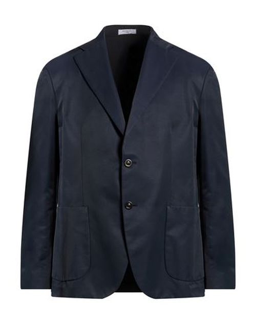 Man Blazer Midnight blue Size 38 Cotton, Polyamide