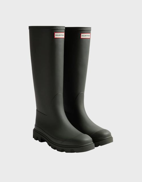 Hunter Boots Unisex Downpour Tall Boot Dark green EUR