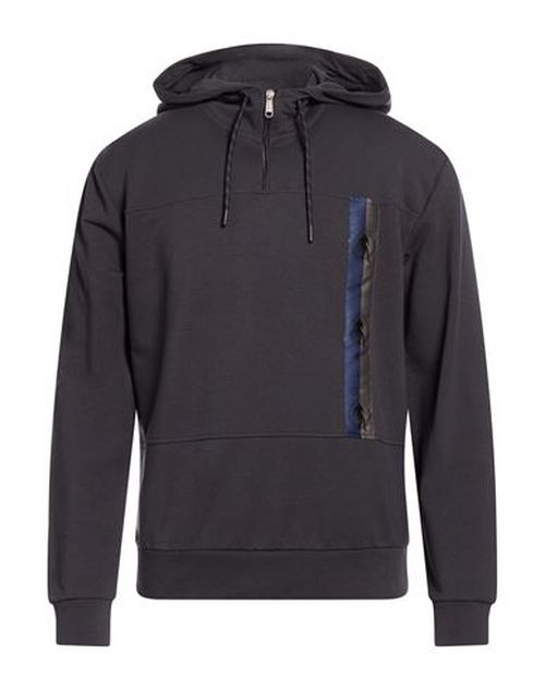 Man Sweatshirt Midnight blue Size S Cotton, Elastane
