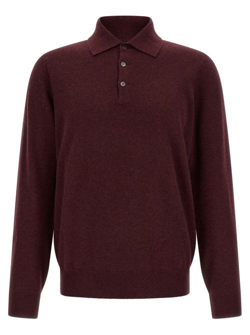 Maroon Polo Sweater