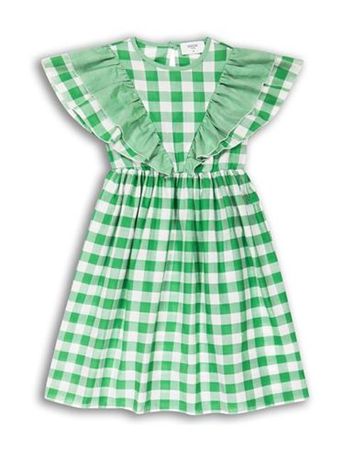 Kid Girl Kids' dress Green Size 12 Cotton