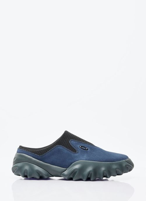 Chop Saw Mules - Man Slip Ons Blue Us