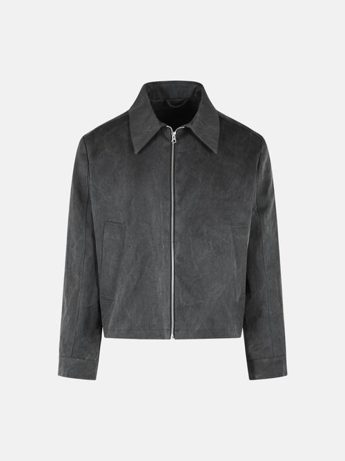 'Tazio' Grey Cotton Jacket