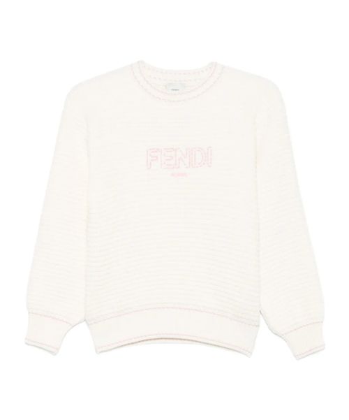 Fendi | embroidered-logo sweater | Realry