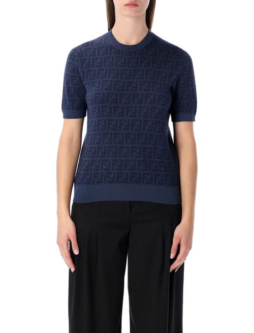 Pullover Ff Denim Knit
