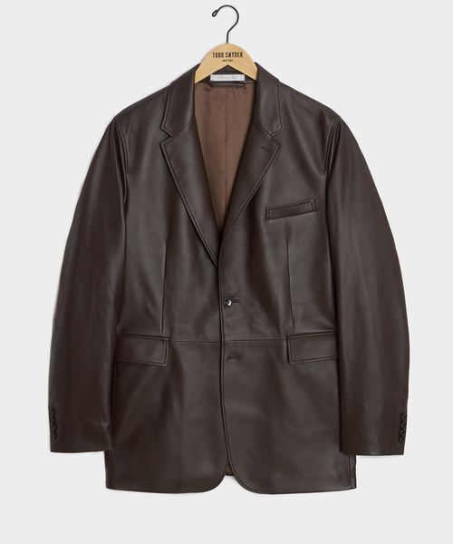 Italian Leather Sport Coat
