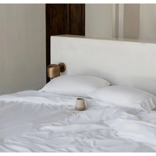 CleanBamboo® Duvet Cover | Color: Sage | : Full/Queen