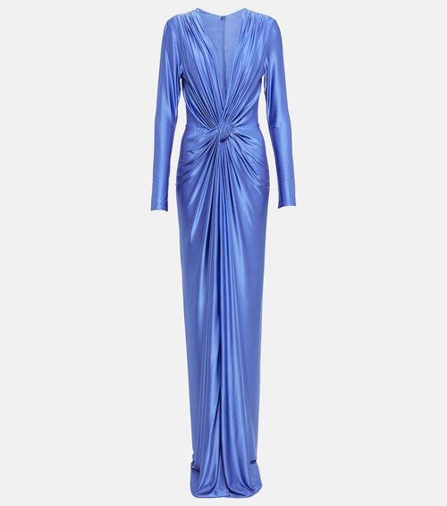 Swanson satin gown