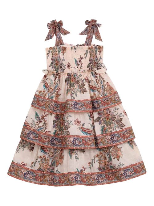 ZIMMERMANN Kids Rhiannon dress - Neutrals