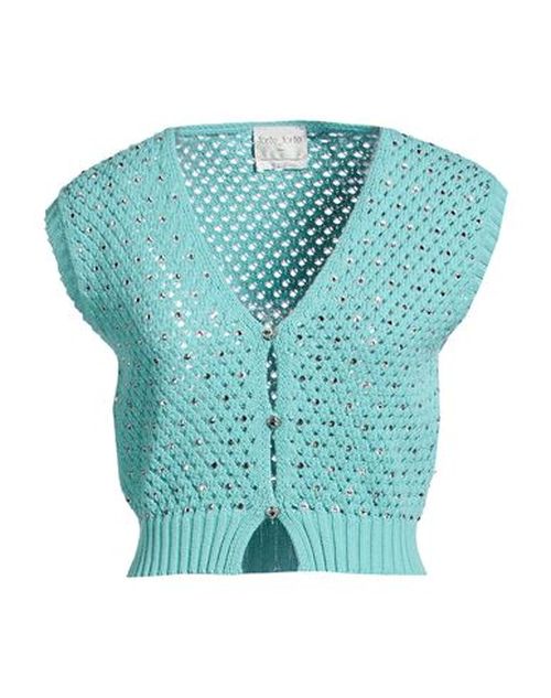 Forte_forte Woman Cardigan Turquoise Size 0 Cotton