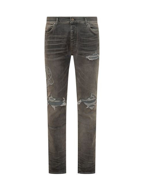 Jetsetters Mini Denim with Straps and Five Pockets