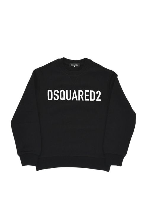 Boys Black Logo Sweatshirt