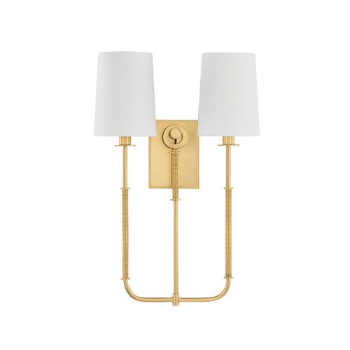 Aged Brass Wall Sconce from the Glenmont Collection