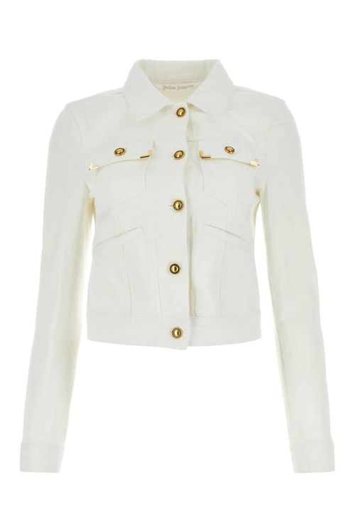 Cotton Utility Jacket — White