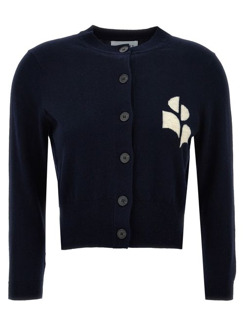 Black Roundneck Cardigan