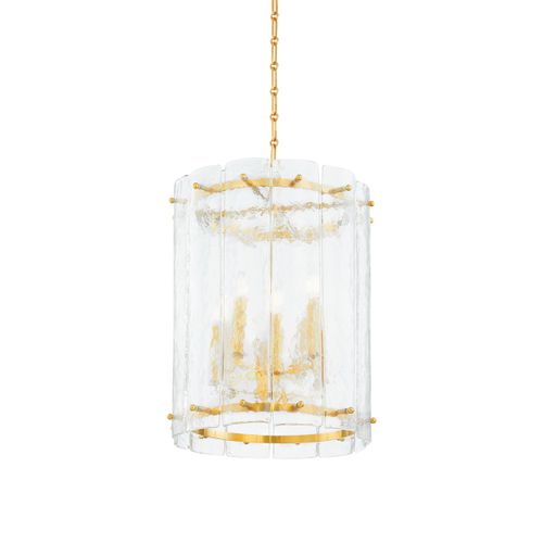 Vintage Polished Brass Lantern from the Rio Collection