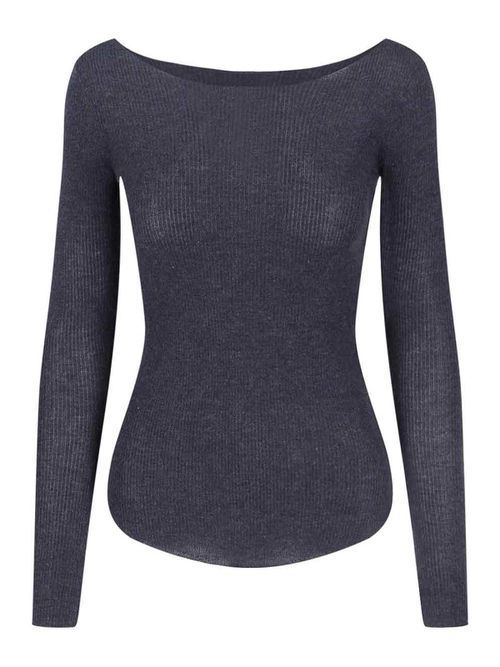 Cashmere and silk blend sweater