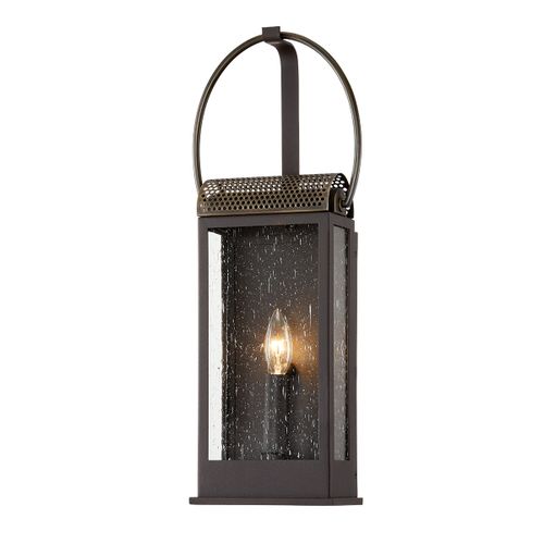 Bronze And Brass One Light Wall Sconce from the Holmes Collection